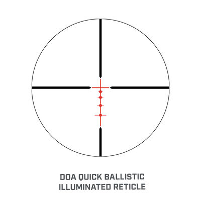 Banner 2 6-18x50 Riflescope DOA QBR Illuminated